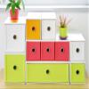 way-be Yahata Kasei Fs-720 Small Storage File Store's Vivid (File Stores) Orange view 2