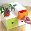 way-be Yahata Kasei Fs-720 Small Storage File Store's Vivid (File Stores) Orange view 3
