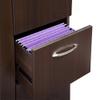 Safco Mayline APSTLDC Aberdeen Personal Storage Tower with 2 Doors and 2 Drawers, Mocha Tf view 4