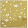 (Heads) XGS-O4 Wrapping Bags, OPP Bags, Christmas, Gold Snow-SS (50 Pieces)