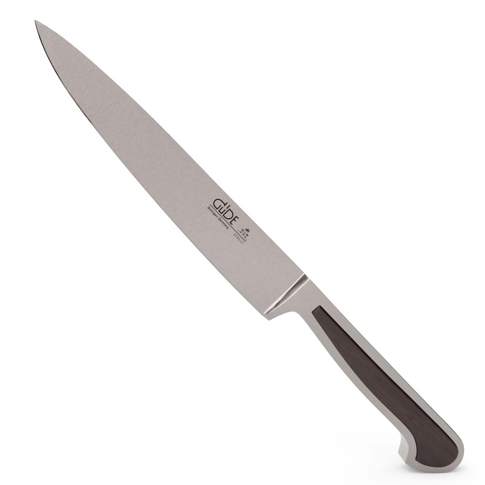 Gde Delta Series Hand Forged/Sharpened Slicing Knife, 8-in - Ice Hardened Steel - Made in Solingen, Germany Since 1910