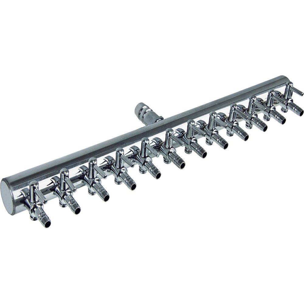 Active Aqua Copper Air Divider, 12 Outlets, AAPADIV12