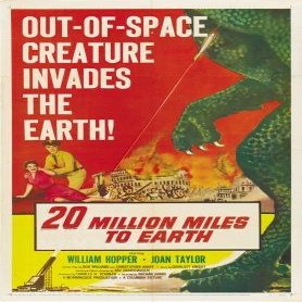 20 Million Miles To Earth Movie Poster 11x17 Master Print