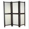 Adesso Wilton Folding Screen, Black Finish view 1