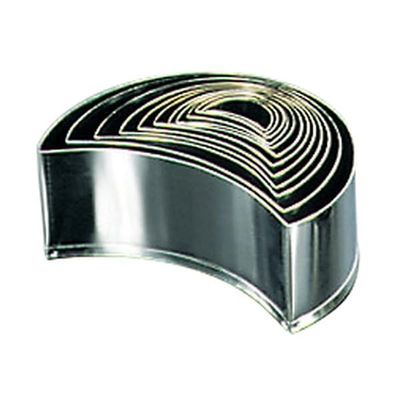 EBM 18-0 Putty Remover, Crescent Moon, Set of 12