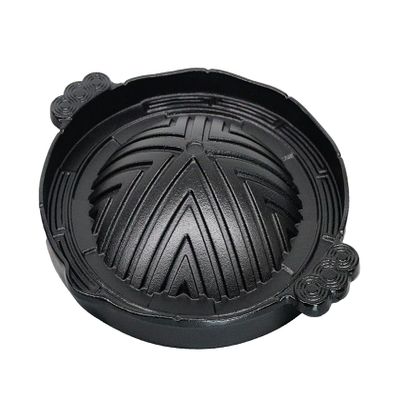 Asahi QGV11029 Iron Gengis Pot, 11.4 inches (29 cm), Cast Iron, Taiwan