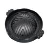 Asahi QGV11029 Iron Gengis Pot, 11.4 inches (29 cm), Cast Iron, Taiwan view 1