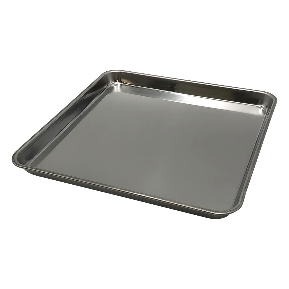 Ooya Kinzoku OYA Seisakusho 18-0 Stainless Steel Square Basin, 12.2 inches (31 cm)