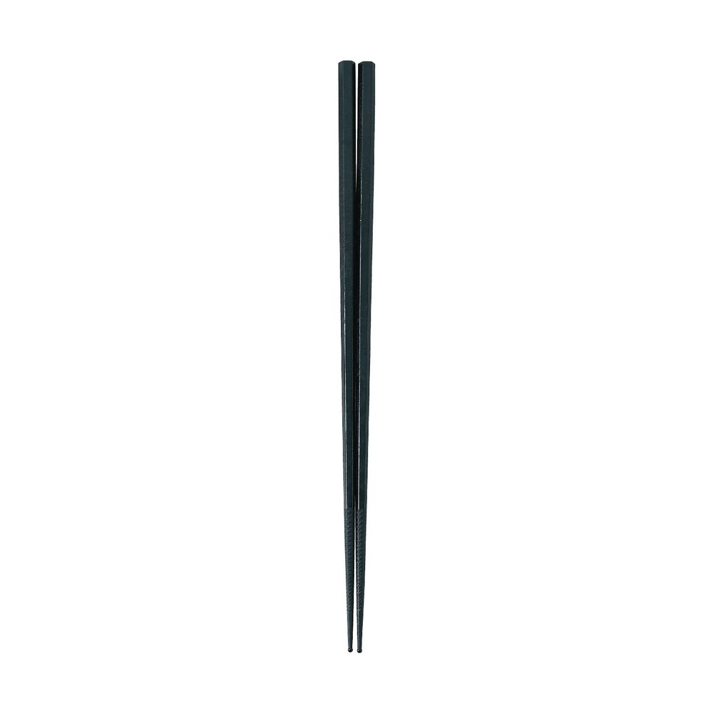 Akebono PM-327 Noodle Bashi, Black, 11.8 inches (30 cm), Bag, Made in Japan, Commercial Supplies, Double Embossed Tip, Non-Slip, Firm Grip, Double Embossed Chopsticks