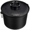Aluminum Alloy Single Person Shabu Pot with Lid view 1