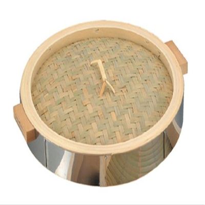 18-0 Chinese Cello Stainless Steel Frame Lid 33cm