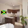 Flag Wall Decals - Flag of Jamaica - 12 inch Removable Graphic view 4