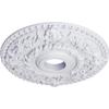 Ekena Millwork CM18RO 18-Inch OD x 3 1/2-Inch ID x 1 1/2-Inch P Rose Ceiling Medallion view 2
