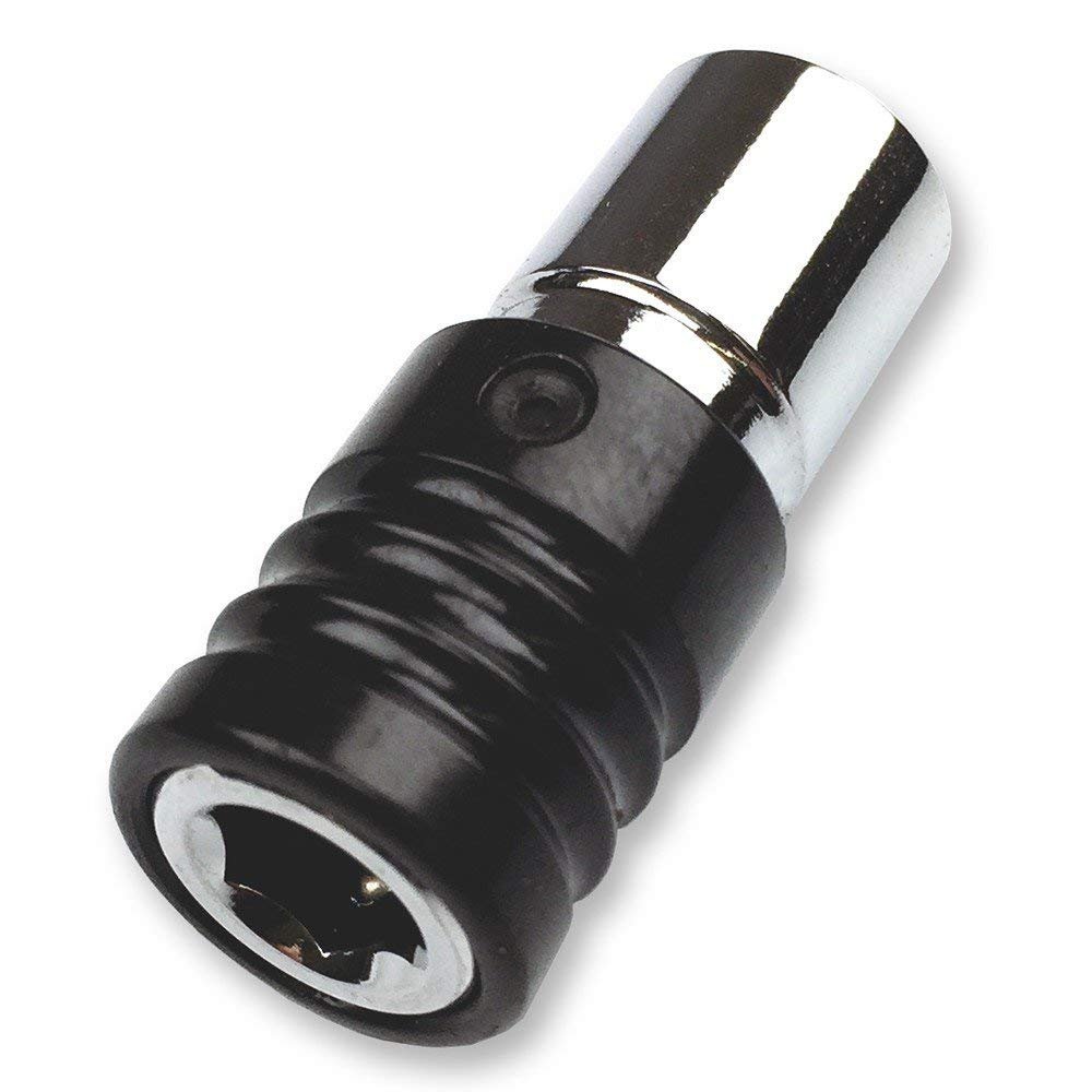 Bit Adapter - 1/4" to 1/4" - Turn Any Ratchet Into a Driver! Now with Quick-Change By Pro Tools