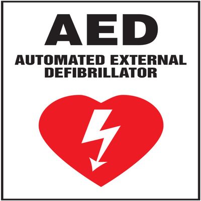 AUTOMATED External DEFIBRILATOR (W/Graphic)