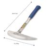 ESTWING Rock Pick - 22 oz USA Made Geology Hammer with Pointed Tip & Shock Reduction Grip - E3-23LP view 2
