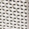 Curver Style Rattan Effect Kitchen, Living room, Bathroom, Bedroom, Utility Large Rectangular Storage Basket 30 Litres - White view 2