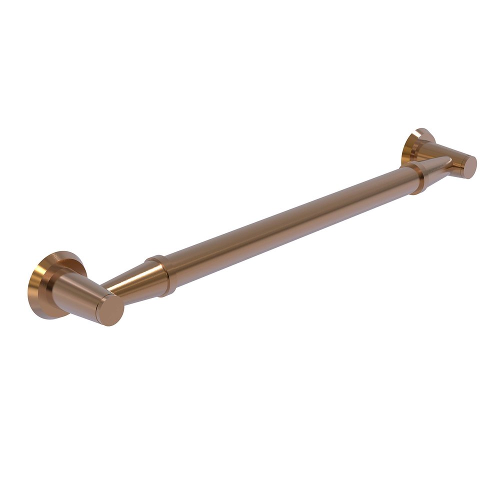 Allied Brass MD-GRS-16 16 inch Smooth Grab Bar, Brushed Bronze