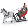 Lemax Caddington Village Collection Sleigh Ride Table Piece #63571 view 1