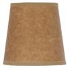 Upgradelights Oiled Parchment 4 Inch English Barrel Clip On Chandelier Shade (3x4x4.25) view 1