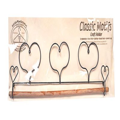16in Triple Heart Fabric Holder