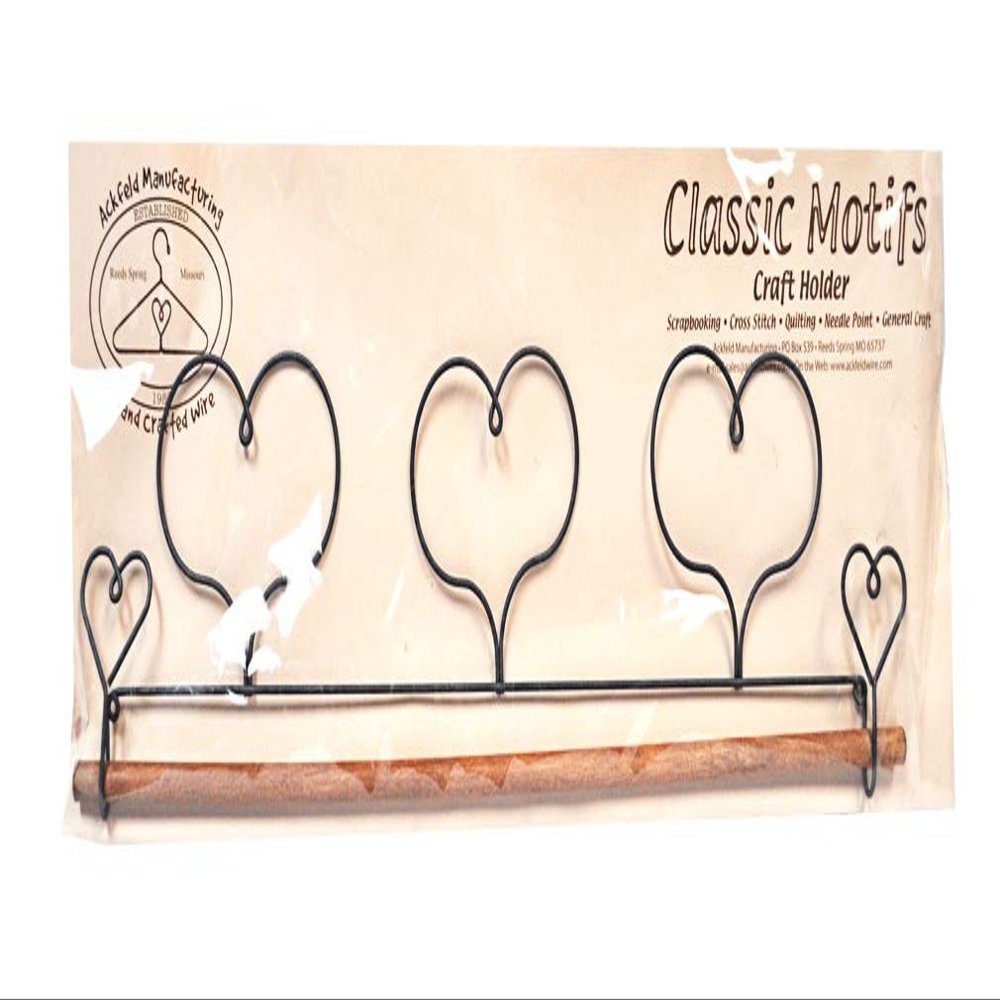 16in Triple Heart Fabric Holder