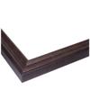 ArtToFrames 14x14 Inch Brown Picture Frame, This 1.00 Inch Custom Poster Frame is Walnut - Comes with Regular Glass and Corrugated Backing (WOM0066-60823-YWAL-14x14) view 2