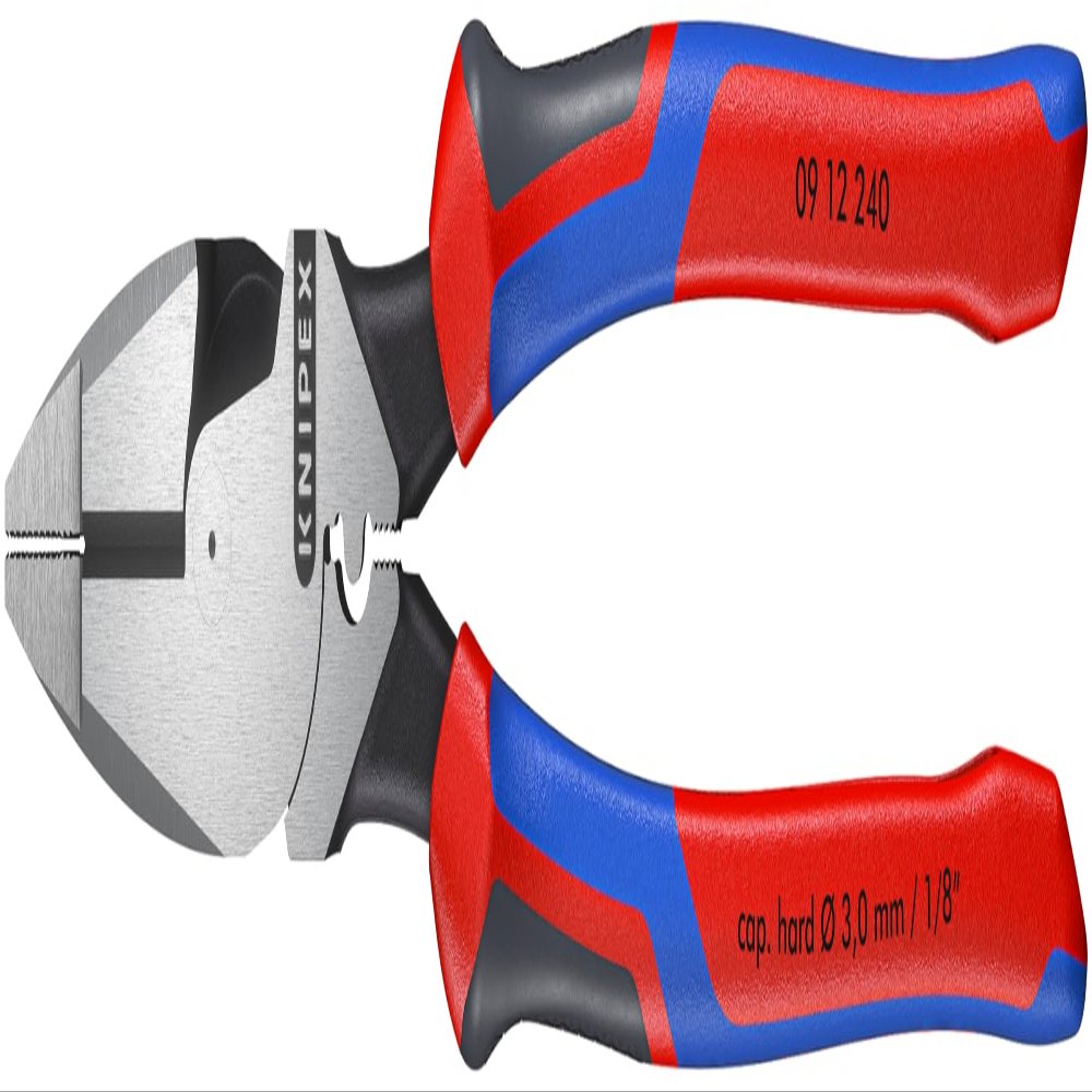 KNIPEX Tools 09 12 240 9.5-Inch Ultra-High Leverage Lineman's Pliers with Fish Tape Puller and Crimper