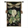 Whimsical Dragonfly II | Woven Tapestry Wall Art Hanging | Delicate Tropical Symbol of Summer | 100% Cotton USA Size 53x38 view 1