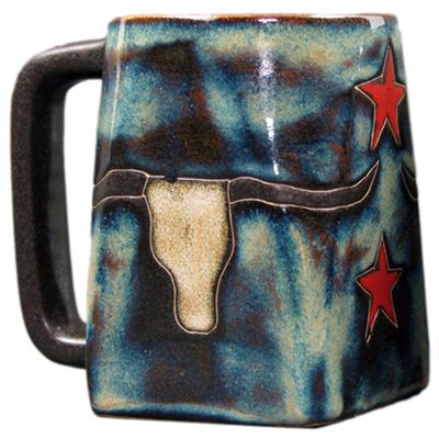 Mara Stoneware Mug - Longhorn 12 oz.