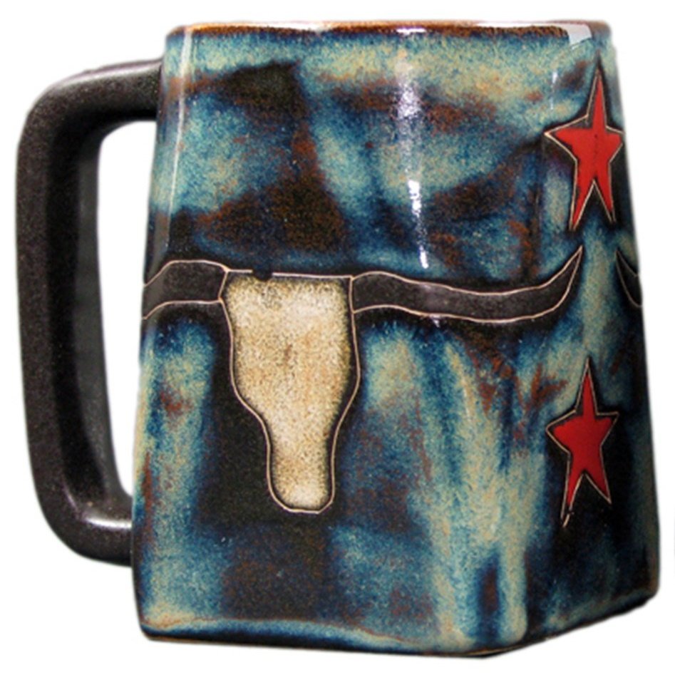 Mara Stoneware Mug - Longhorn 12 oz.
