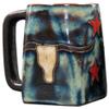 Mara Stoneware Mug - Longhorn 12 oz. view 1