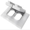 Diamond Group 52499 White White Standard Weather Proof Cover Receptacle view 1