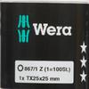 867/1 Z TX 25 X 25 MM DIY-BOX BITS (100 PCS) view 2
