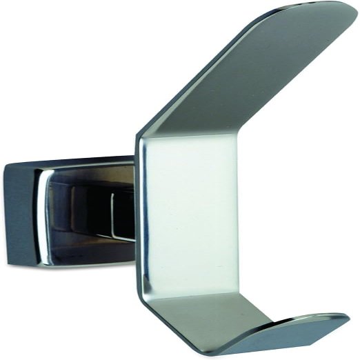 Bobrick B-6827 6-1/4" Height x 1" Width, Satin Finish Stainless Steel Hat and Coat Hook