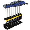 KLEIN TOOLS JTH68M T-Handle Hex Key Set, Metric Sizes Allen Wrench Set with 6-Inch Blades, Stand Included, 8-Piece view 1