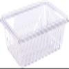 Carlisle FoodService Products Storplus Food Storage Container Colander with Stackable Design for Catering, Buffets, Restaurants, Polycarbonate (Pc), 26 x 18 Inches, Clear, (Pack of 6) view 4