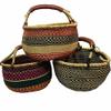 African Baskets - Bolga Basket, large, assorted 1 EA view 1