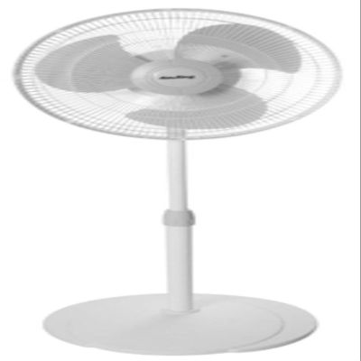 16" Oscillating Residential Pedestal Fan, 3 Speed