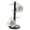 Premier Housewares 508459 6 Cup Mug Tree - Black, H31 x W14 x D14cm view 3
