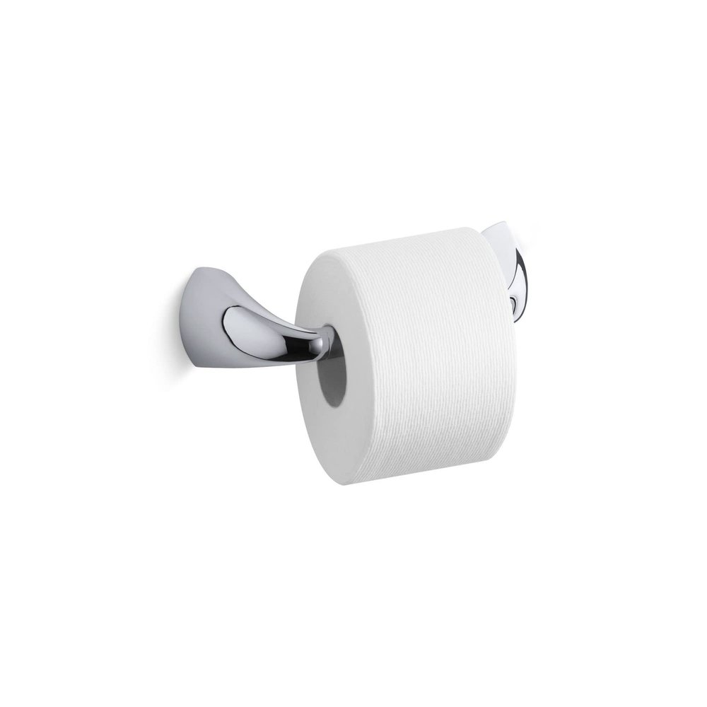 KOHLER Toilet Paper Holder, Bathroom Toilet Paper Holder, Alteo Collection, Polished Chrome, K-37054-BN