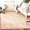 SAFAVIEH Washable Rug Outdoor Courtyard Collection - 6'7" x 9'6", Coffee & Sand, Non-Shedding & Easy Cleaning, Ideal for Patio, Backyard, Mudroom (CY5149B) view 1