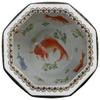 ChinaFurnitureOnline Porcelain Japanese Fishbowl Planter 12 Inch Gilded Yosegi view 2