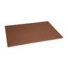 Hygiplas LDPE Chopping Board, Brown Colour Coded - Vegetable Prep, Standard Size: 12(H) x 450(W) x 300(L) mm, Low Density Polyethylene, Non-Porous Prevents Flavour/Odour Absorption, J256 view 1