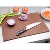 Hygiplas LDPE Chopping Board, Brown Colour Coded - Vegetable Prep, Standard Size: 12(H) x 450(W) x 300(L) mm, Low Density Polyethylene, Non-Porous Prevents Flavour/Odour Absorption, J256 view 2