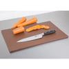 Hygiplas LDPE Chopping Board, Brown Colour Coded - Vegetable Prep, Standard Size: 12(H) x 450(W) x 300(L) mm, Low Density Polyethylene, Non-Porous Prevents Flavour/Odour Absorption, J256 view 4