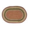Earth Rugs Olive/Burgundy Rug view 1