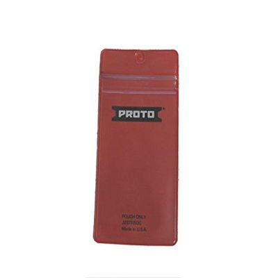 Red Canvas 1-Pocket Tool Roll