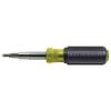 Klein Tools 32527 Multi-Bit Screwdriver/Nut Driver, 11-in-1 with Phillips, Slotted, Square, and Schrader Bits and Nut Drivers view 1