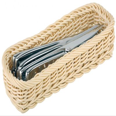 APS Polypropylene Rectangular Rattan Basket